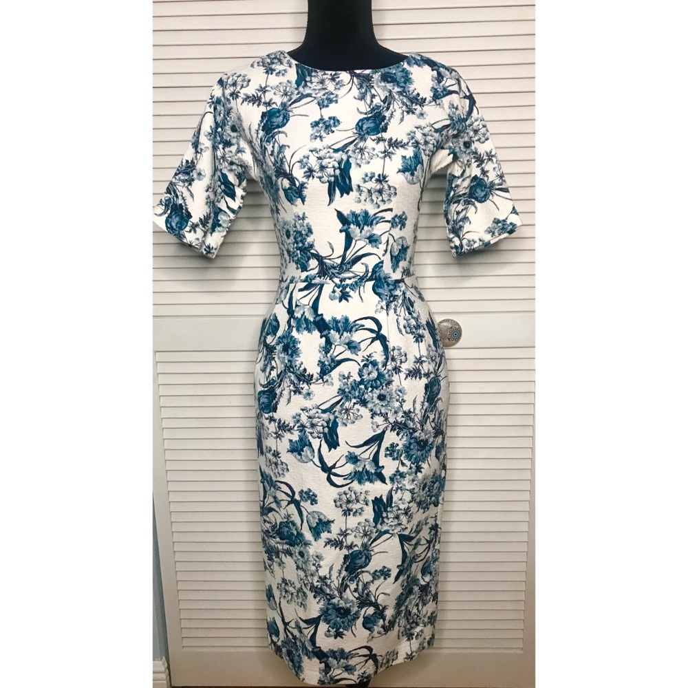Floral midi dress